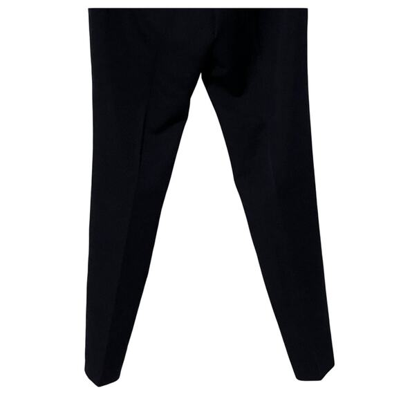 TAHARI WOMENS SIZE 2 PANTS ANKLE SLIM STRAIGHT-LEG NAVY CAREER WORK DRESS NEW - Picture 10 of 14